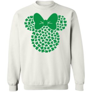 St Patricks Day Minnie Mouse Shamrock Shirt