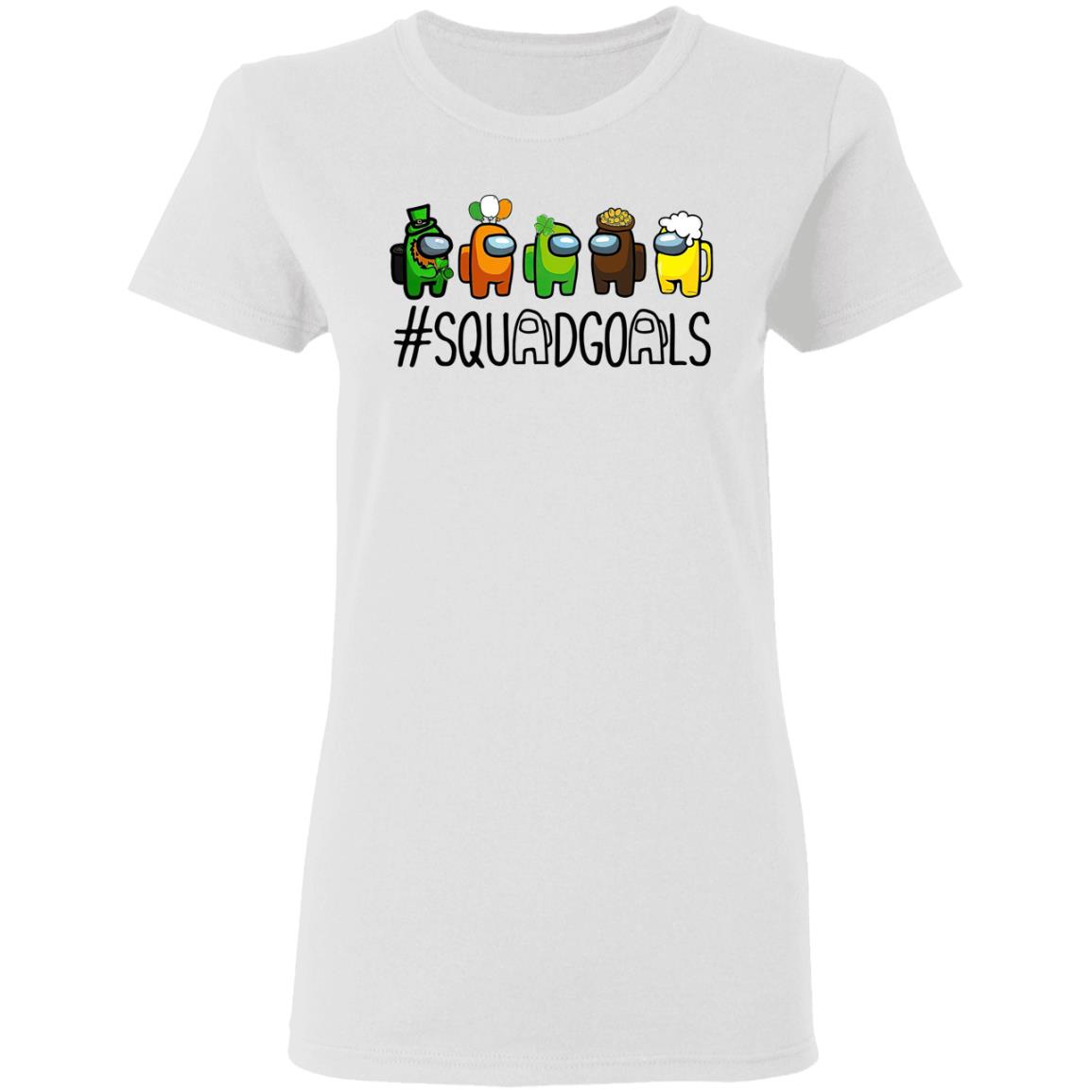 Among us Squad goals Happy St. Patrick’s day shirt Among us Squad goals Happy St. Patrick’s day shirt