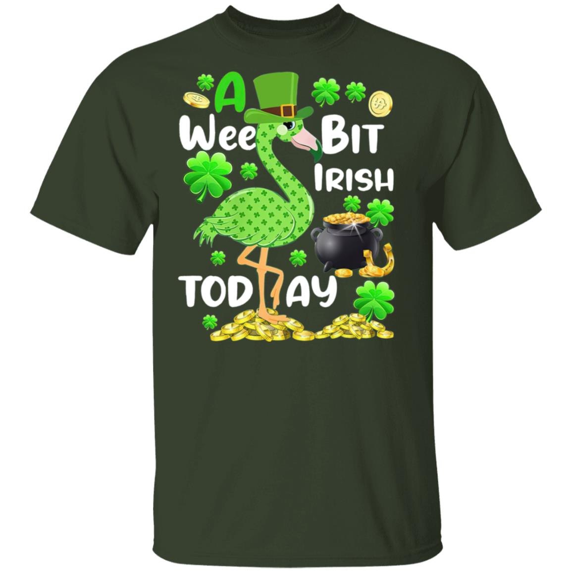 Flamingo A wee bit Irish today Happy St. Patrick’s day Shamrock Shirt Flamingo A wee bit Irish today Happy St. Patrick’s day Shamrock Shirt