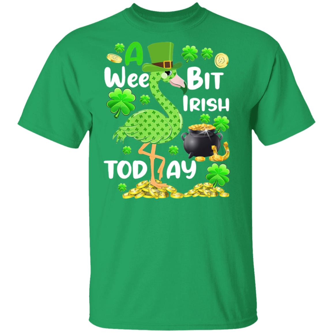 Flamingo A wee bit Irish today Happy St. Patrick’s day Shamrock Shirt Flamingo A wee bit Irish today Happy St. Patrick’s day Shamrock Shirt