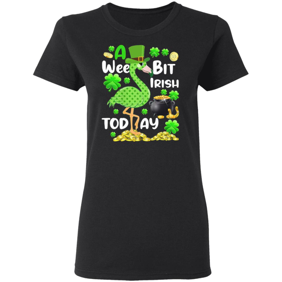 Flamingo A wee bit Irish today Happy St. Patrick’s day Shamrock Shirt Flamingo A wee bit Irish today Happy St. Patrick’s day Shamrock Shirt