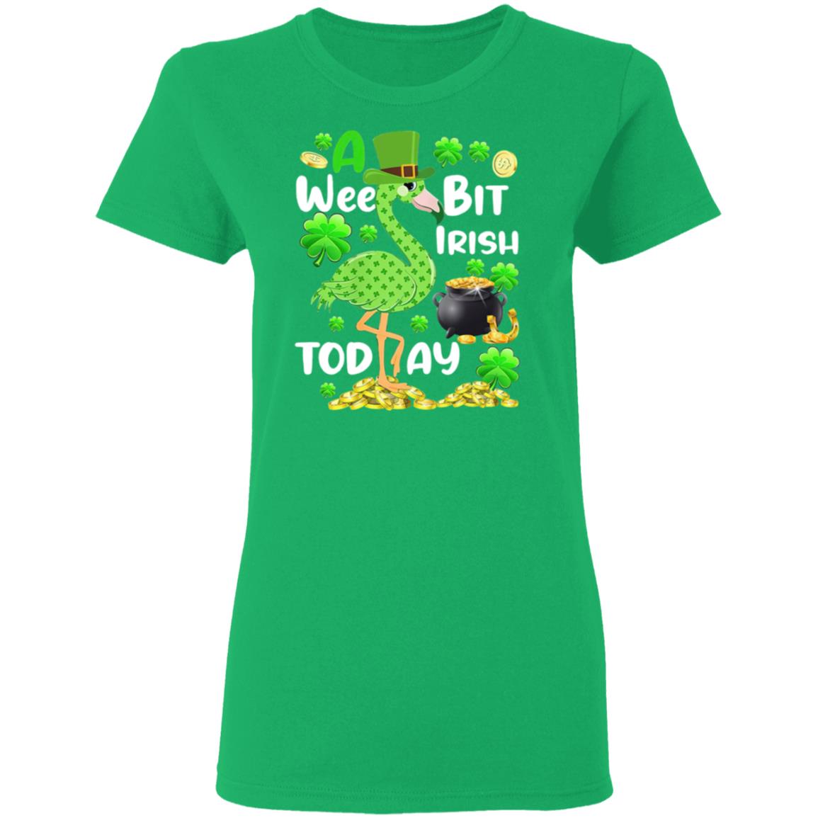 Flamingo A wee bit Irish today Happy St. Patrick’s day Shamrock Shirt Flamingo A wee bit Irish today Happy St. Patrick’s day Shamrock Shirt