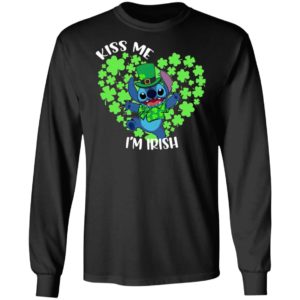 Stitch Shirt Happy St. Patrick’s day Kiss me I_m Irish shirt