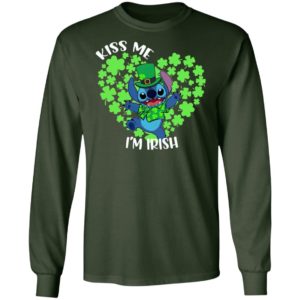 Stitch Shirt Happy St. Patrick’s day Kiss me I_m Irish shirt