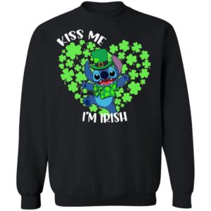 Stitch Shirt Happy St. Patrick’s day Kiss me I_m Irish shirt