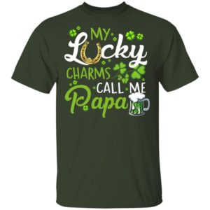 Lucky Charms Call Me Papa Mama Happy St. Patrick’s day shirt