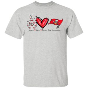 Peace Love Tampa Bay Buccaneers 2021 Shirt