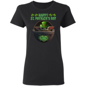Happy St Patrick's Day Baby Yoda The Child Shirt