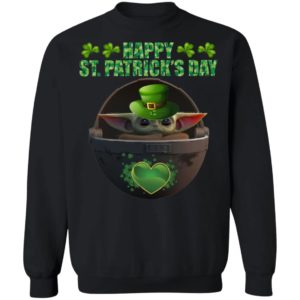 Happy St Patrick's Day Baby Yoda The Child Shirt