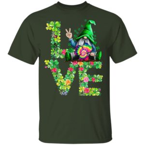 Funny LOVE Gnomes Irish Shamrock St Patrick’s Day Shirt