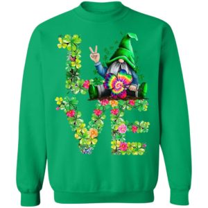 Funny LOVE Gnomes Irish Shamrock St Patrick's Day Shirt