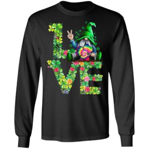 Funny LOVE Gnomes Irish Shamrock St Patrick's Day Shirt