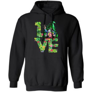 Funny LOVE Gnomes Irish Shamrock St Patrick's Day Shirt