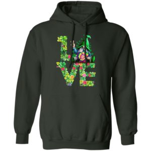 Funny LOVE Gnomes Irish Shamrock St Patrick's Day Shirt
