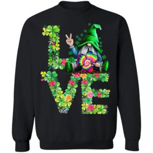 Funny LOVE Gnomes Irish Shamrock St Patrick's Day Shirt