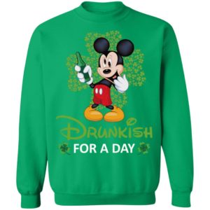 Drunkish For A Day Funny Mickey Irish St. Patrick's Day Shirt