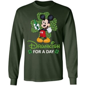 Drunkish For A Day Funny Mickey Irish St. Patrick's Day Shirt