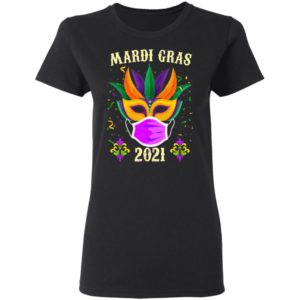Mardi Gras Costume Let Shenanigans Begin Mask 2021 Shirt