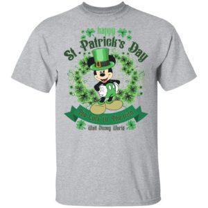 Mickey Mouse Luck of The Irish Happy St Patrick’s Day Shirt