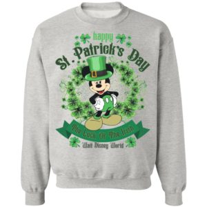 Mickey Mouse Luck of The Irish Happy St Patrick's Day Shirt