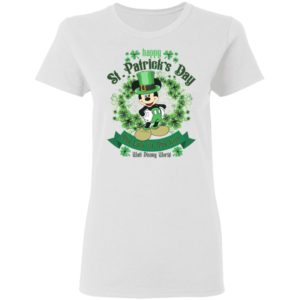 Mickey Mouse Luck of The Irish Happy St Patrick's Day Shirt
