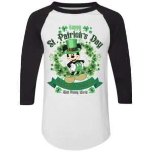 Mickey Mouse Luck of The Irish Happy St Patrick's Day Shirt