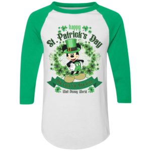 Mickey Mouse Luck of The Irish Happy St Patrick's Day Shirt