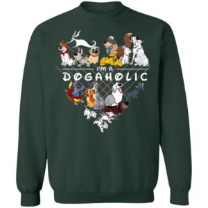 Disney 101 Dalmatians Dogs Dogaholic Shirt
