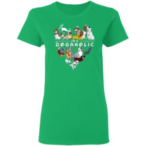 Disney 101 Dalmatians Dogs Dogaholic Shirt