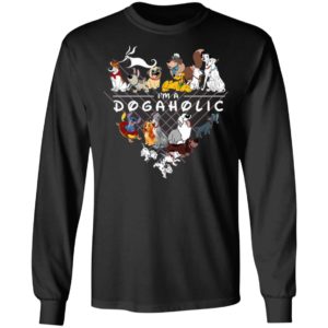 Disney 101 Dalmatians Dogs Dogaholic Shirt