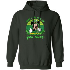 Irish I am Kiss Me You Must Mickey Shirt