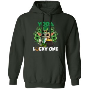 Leprechaun Yoda Lucky One Golden Horseshoe St Patrick's Day Shirt