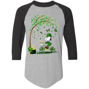 Lucky Snoopy Charlie Brown Patty Day Shirt