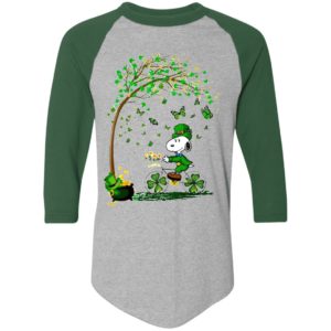 Lucky Snoopy Charlie Brown Patty Day Shirt