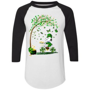 Lucky Snoopy Charlie Brown Patty Day Shirt