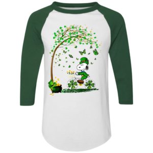 Lucky Snoopy Charlie Brown Patty Day Shirt