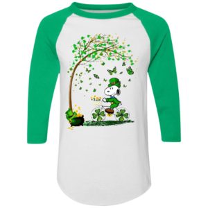 Lucky Snoopy Charlie Brown Patty Day Shirt