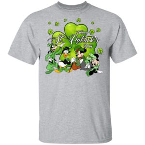 St Patricks Day Shamrock Lucky Mickey Shirt
