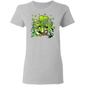 St Patricks Day Shamrock Lucky Mickey Shirt