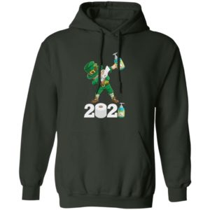 St Patrick's Day Dabbing Leprechaun Social Distancing Toilet Paper 2021 Quarantine Shirt