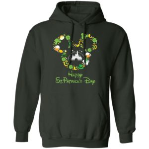 Mickey Castle Happy St. Patricks Day Shirt