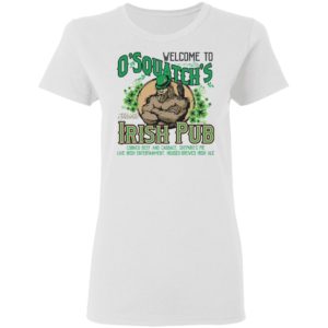 O'Squatch's Slainte Irish Pub Bigfoot Shirt