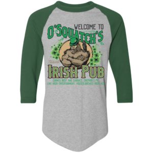O'Squatch's Slainte Irish Pub Bigfoot Shirt