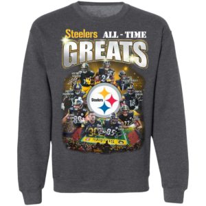 Pittsburgh Steelers All Time Greats Signatures Team Football Shirt