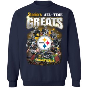Pittsburgh Steelers All Time Greats Signatures Team Football Shirt