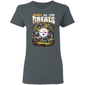 Pittsburgh Steelers All Time Greats Signatures Team Football Shirt