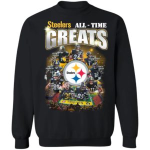 Pittsburgh Steelers All Time Greats Signatures Team Football Shirt