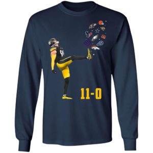 Pittsburgh Steelers Vince Williams 11-0 New York Giants Dallas Cows Boys shirt