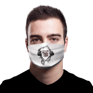 Alabama Crimson Tide Insides Me Superman Face Mask