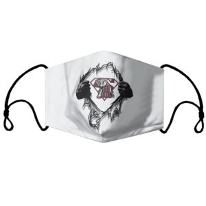 Alabama Crimson Tide Insides Me Superman Face Mask